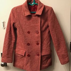 Red Peacoat